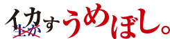 イカすうめぼし。