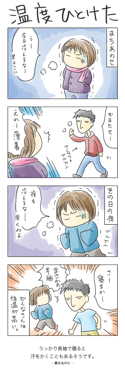 第16回 「温度ひとけた」